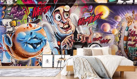 3D Graffiti Wall Painting 155 Wall Murals | AJ Wallpaper