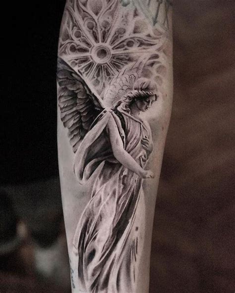 60 Holy Angel Tattoo Designs | Art and Design