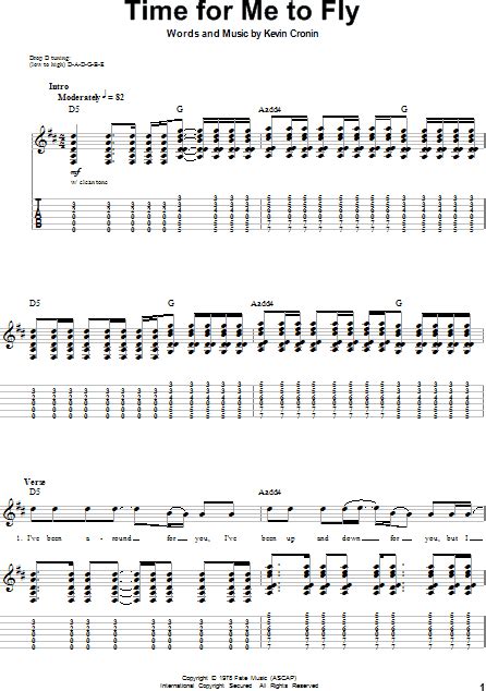 Time For Me To Fly - Guitar Tab Play-Along | zZounds