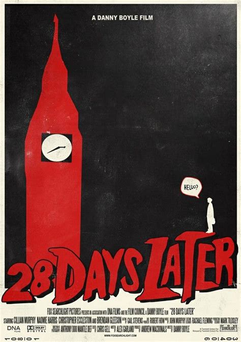 Minimalist Poster for 28 Days Later