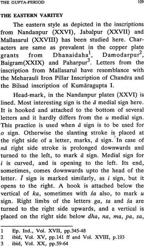 Brahmi Script Its Palaeography (From Third Century A.D. To Sixth Century A.D.)