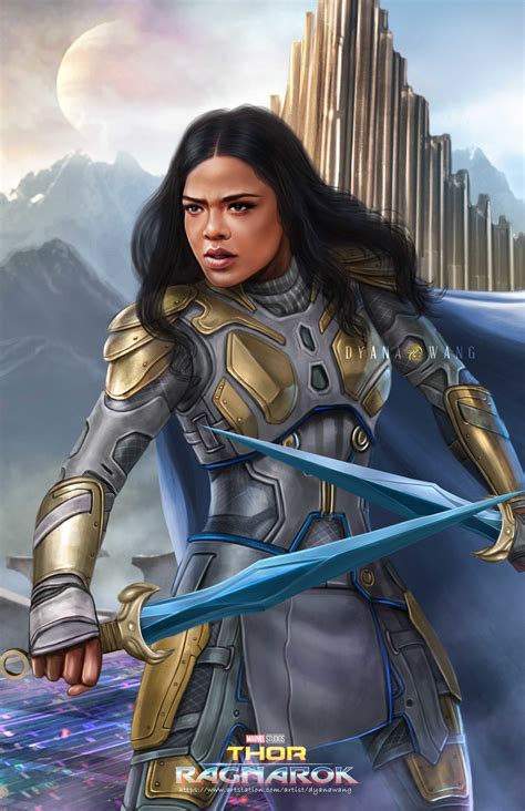 Valkyrie by Dyana Wang : r/marvelstudios