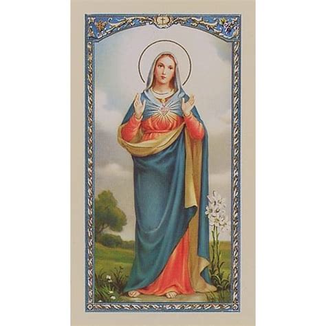 Consecration to Mary - Prayer Card | The Catholic Company