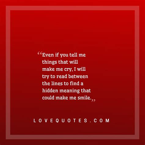 A Hidden Meaning - Love Quotes