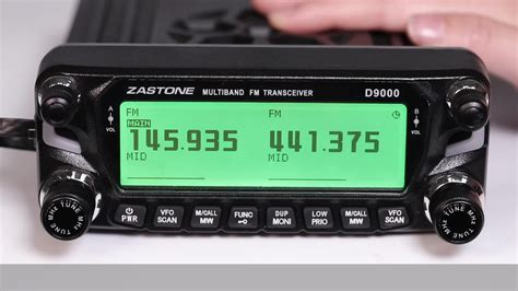 Zastone D9000 Uhf/vhf Base Station Dual-band Car Mobile Radio Vehicle ...