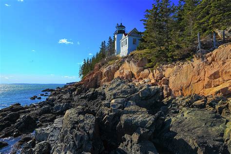 Bar Harbor Lighthouse Photograph by Michael Conroy - Fine Art America