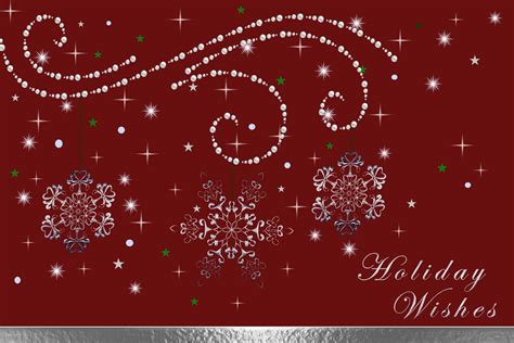 Wrapped For Life: Elegant Holiday Card Front and Word Art