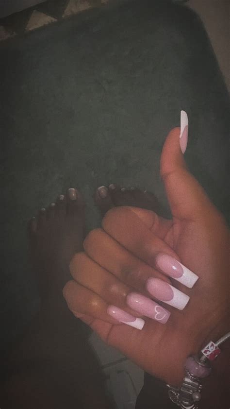 Pin by Kae G. on Nails | Baby pink nails, Girls nail designs, Ballerina ...