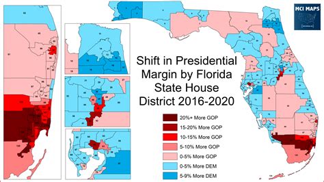 How Florida’s State House Districts Voted in 2020 - MCI Maps | Election ...