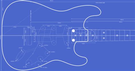 Fender Stratocaster Guitar Templates | Electric Herald