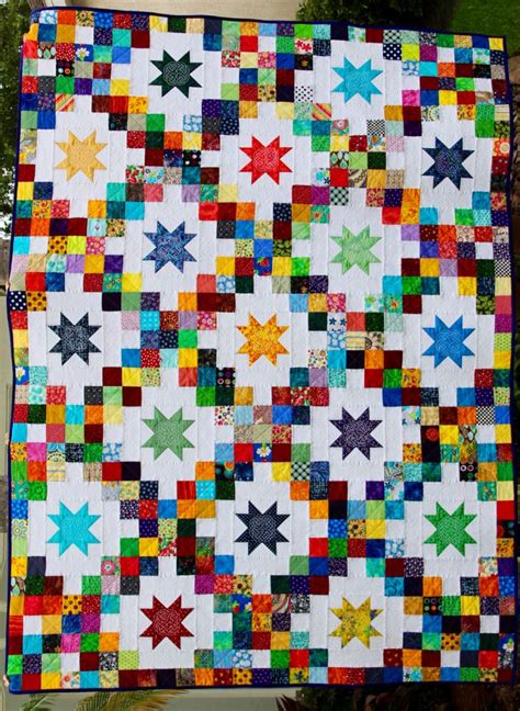 Nine Patch Irish Chain Quilt Pattern - Quilt Pattern