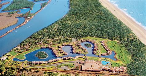 Omega Getaways - the-leela-goa-resort-and-spa-aerial-view