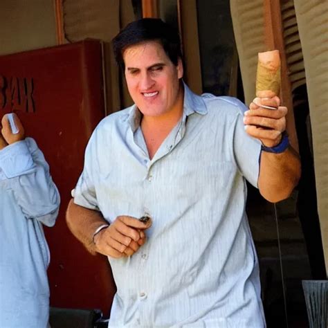 Mark Cuban the Cuban in Cuba smoking a Cuban cigar | Stable Diffusion