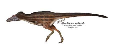 Qianzhousaurus sinensis | Prehistoric animals, Paleo art, Prehistoric