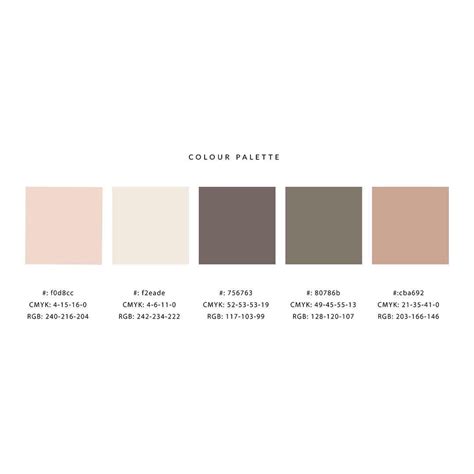 Feminine Earth Toned Colour Palette | Earth tone color palette, Pantone colour palettes, Earth ...