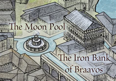 The Free City of Braavos - Fantastic Maps