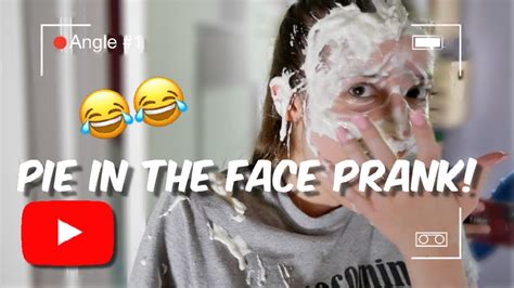 EPIC PIE IN THE FACE PRANK ON GIRLFRIEND!!! 😂 (Best Prank Ever) - YouTube