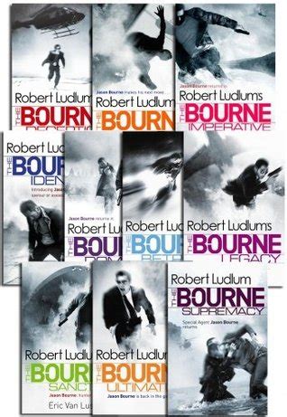 The Bourne Trilogy Series Collection Robert Ludlum 10 Books Set (The Bourne I... by Robert Ludlum