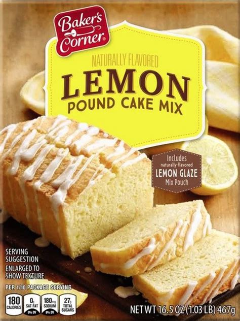 This Boxed Lemon Pound Cake Mix from Aldi is Getting Rave Reviews