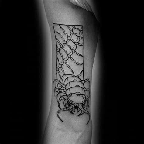 50 Centipede Tattoo Designs For Men - Insect Ink Ideas