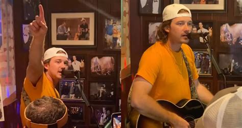 Morgan Wallen Celebrates Tennessee Volunteers' Win With Surprise Three-Song Performance At ...