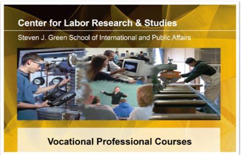 Vocational Education | Center for Labor Research & Studies