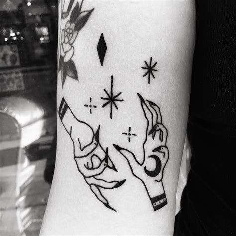 Witch hands today for Allie! r.welsby.tattoo@gmail.com #rachelwelsby ...