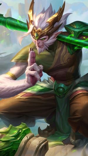 Wukong, LoL, League of Legends, Video Game, LoL Wild Rift HD Phone ...