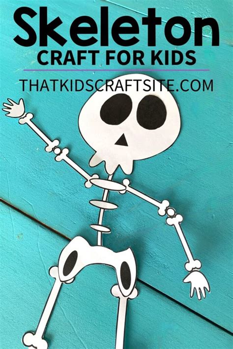 Skeleton Halloween Craft - That Kids' Craft Site