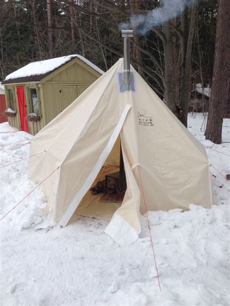 Testing out my new Atuk winter tent and stove | Comfortable camping, Winter camping, Tent camping