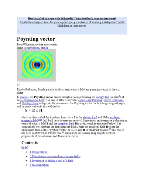 Poynting Vector | Waves | Mathematical Physics