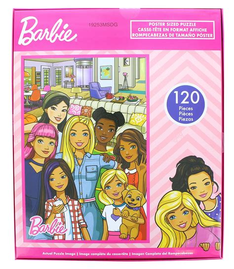 Barbie 120 Piece Kids Poster Sized Jigsaw Puzzle 686141087645 | eBay