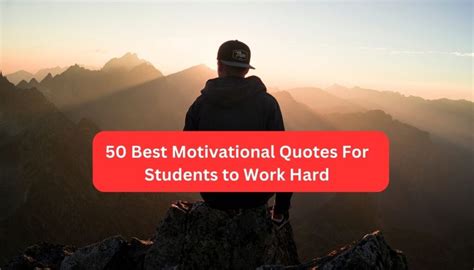 50 Best Life Motivational Quotes For Students to Work Hard - Life Quotes