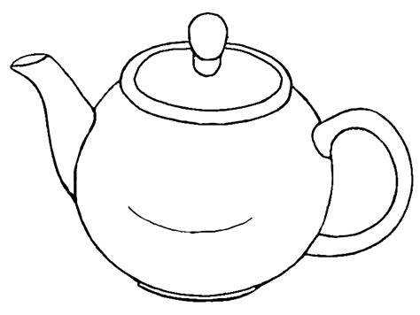 Free Teapot Clipart Black And White, Download Free Teapot Clipart Black And White png images ...
