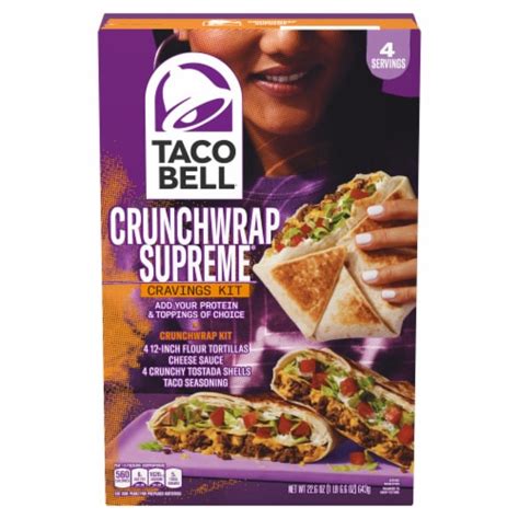 Taco Bell® Crunchwrap Supreme Cravings Kit, 22.6 oz - Kroger