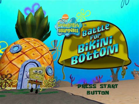 SpongeBob SquarePants: Battle For Bikini Bottom Walkthrough Part 1 ...