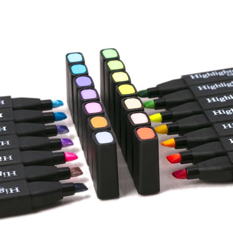 Highlighter Markers 14 Unique Colors Fluorescent, Classic & Pastel - C – ZenZoi