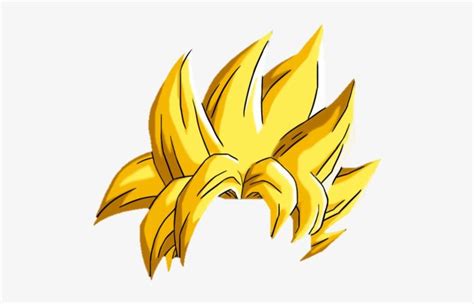 Goku Super Saiyan Hair Png