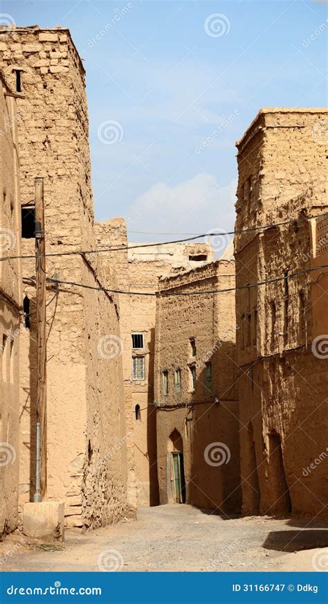 Al-Hamra Village, Oman stock image. Image of village - 31166747