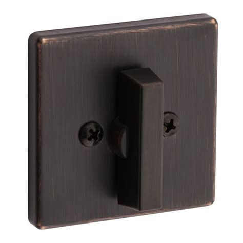 Kwikset 663SQT-26 Privacy One sided Deadbolt | Build.com in 2022 | Kwikset, Deadbolt, Latches