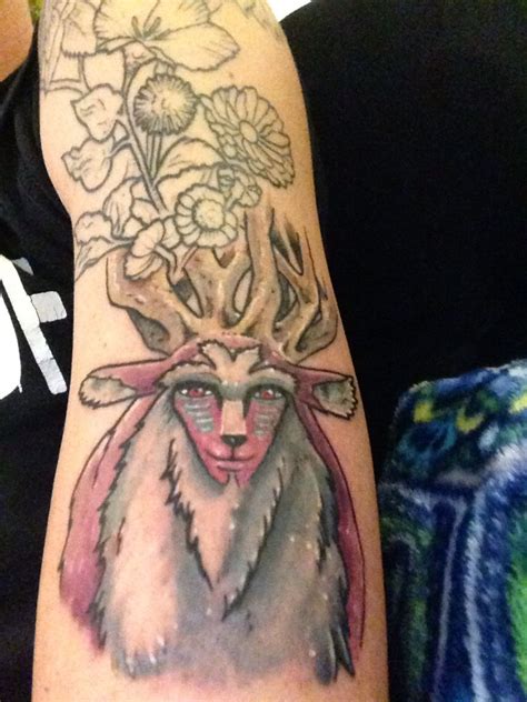 Forest Spirit tattoo from Princess Mononoke. Hayao Miyazaki Studio ...