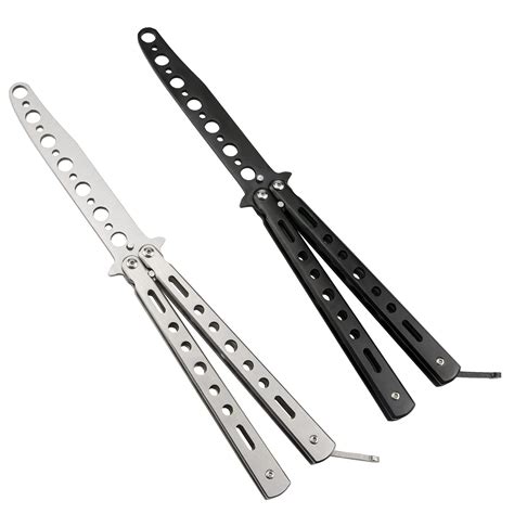 Buy Butterfly - 2 Pack Butterfly Trainer Practice Tool Steel Metal ...