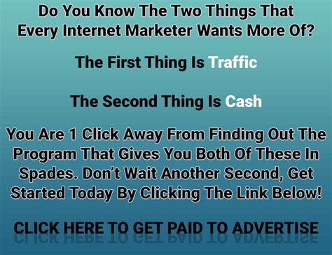 Get Paid To Advertise