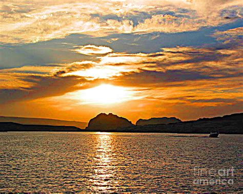 Lake Powell Sunset Photograph by Merton Allen - Pixels