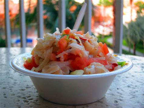 Conch Salad - TurtlesTravel