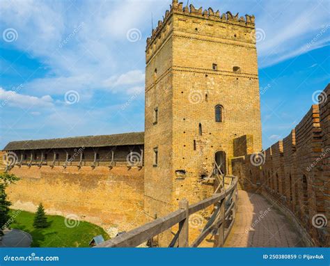 Lutsk High Castle stock image. Image of travel, culture - 250380859