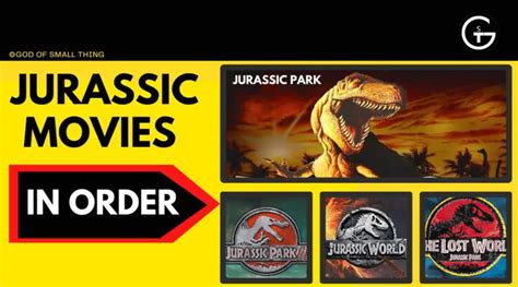 Jurassic Park Movies in Order: Chronologically Ordered Jurassic Park & Jurassic World Movies