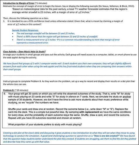 Examples of annotated lesson notes (written in blue italicized front)... | Download Scientific ...