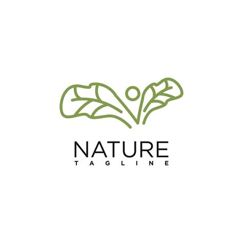 Nature logo vector 2579620 Vector Art at Vecteezy