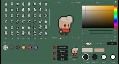 Pixel Character Creator v1.1 is ready! - Pixel Character Creator v1.1 ...